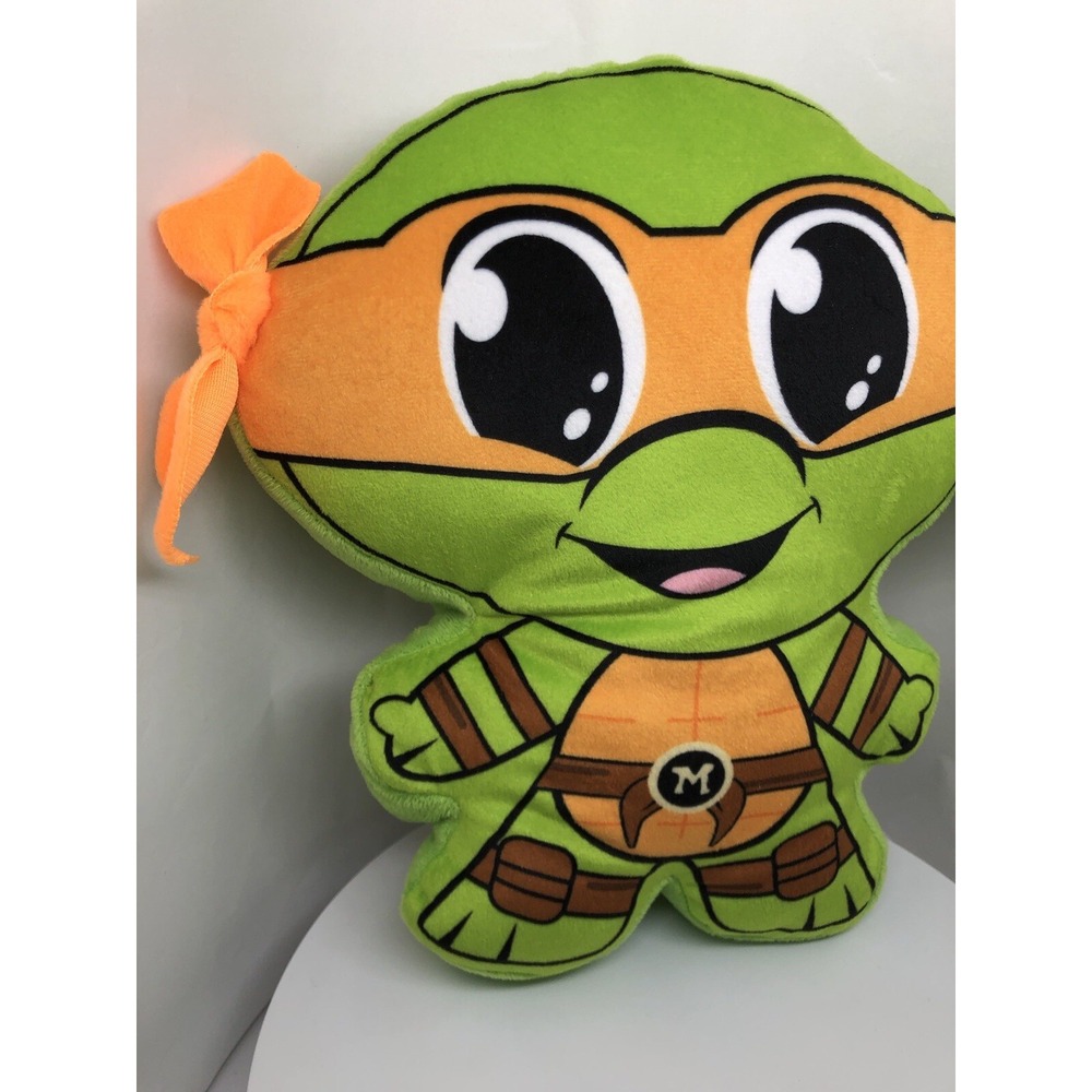 Teenage Mutant Ninja Turtle Plush Toy - Michelangelo 9" x 6" TMNT Nickelodeon